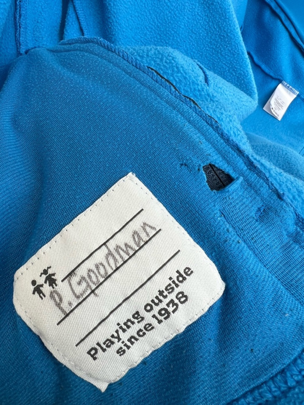 Youth Columbia Blue Full-Zip Fleece Jacket - Picture 8 of 8